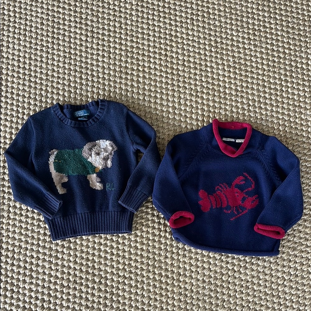 Polo Ralph Lauren Cotton Sweater Lot (2/3Y)